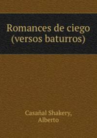 Romances de ciego (versos baturros)