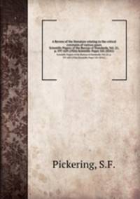 A Review of the literature relating to the critical constants of various gases. Scientific Papers of the Bureau of Standards, Vol. 21, p. 597-629 (1926) Scientific Paper 541 (S541)