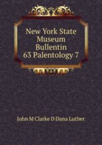 New York State Museum Bullentin 63 Palentology 7