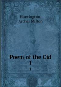 Poem of the Cid. 1