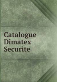 Catalogue Dimatex Securite