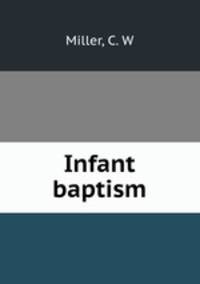 Infant baptism
