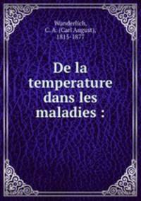 De la temperature dans les maladies :