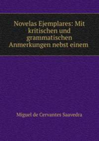 Novelas Ejemplares: Mit kritischen und grammatischen Anmerkungen nebst einem .