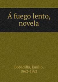 fuego lento, novela