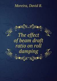 The effect of beam draft ratio on roll damping.