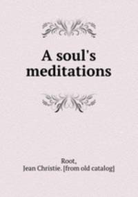 A soul`s meditations