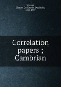 Correlation papers ; Cambrian