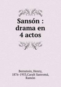 Sansn : drama en 4 actos