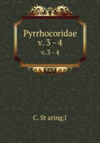 Pyrrhocoridae. v. 3 - 4