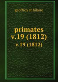 primates. v.19 (1812)