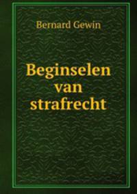 Beginselen van strafrecht