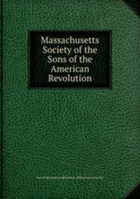 Massachusetts Society of the Sons of the American Revolution