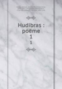 Hudibras : pome. 1