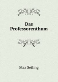 Das Professorenthum