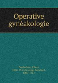 Operative gynakologie
