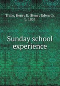 Sunday school experience