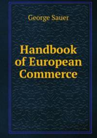 Handbook of European Commerce