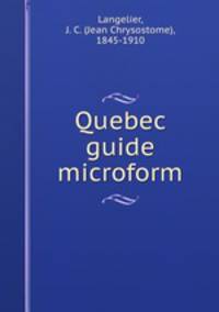 Quebec guide microform