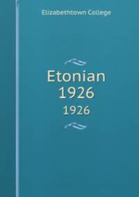 Etonian. 1926