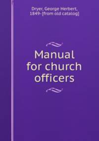 Manual for church officers