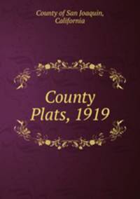 County Plats, 1919
