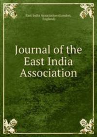Journal of the East India Association