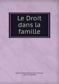 Le Droit dans la famille