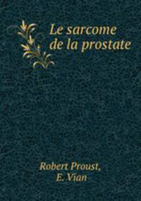 Le sarcome de la prostate