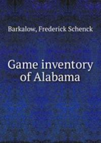 Game inventory of Alabama