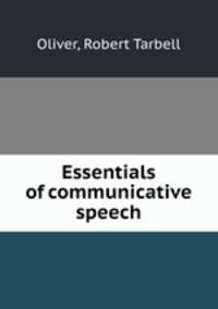 Essentials of communicative speech