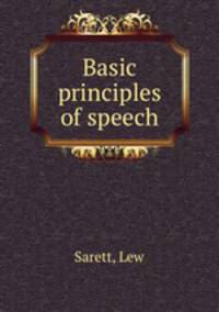 Basic principles of speech