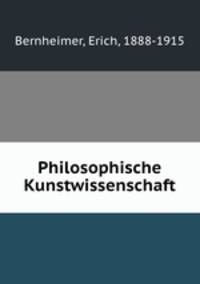 Philosophische Kunstwissenschaft