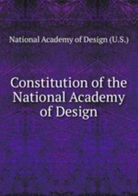 Constitution of the National Academy of Design