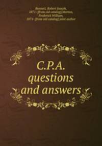 C.P.A. questions and answers