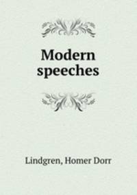 Modern speeches