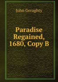 Paradise Regained, 1680, Copy B