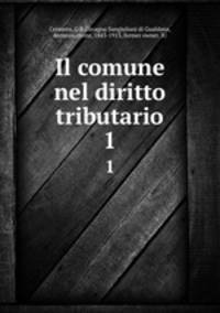 Il comune nel diritto tributario.. 1