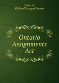 Ontario Assignments Act