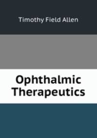 Ophthalmic Therapeutics