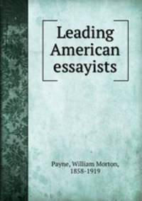 Leading American essayists