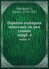 Diptres exotiques nouveaux ou peu connus. suppl. 4