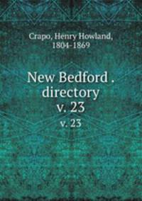 New Bedford . directory. v. 23