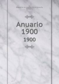 Anuario. 1900