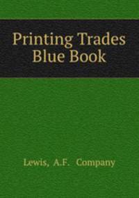 Printing Trades Blue Book
