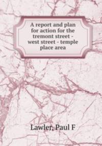 A report and plan for action for the tremont street - west street - temple place area