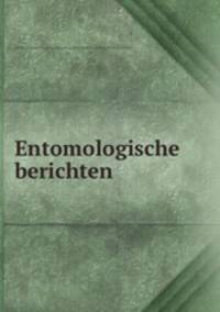 Entomologische berichten