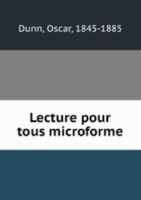 Lecture pour tous microforme