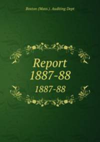 Report. 1887-88