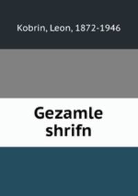 Gezamle shrifn